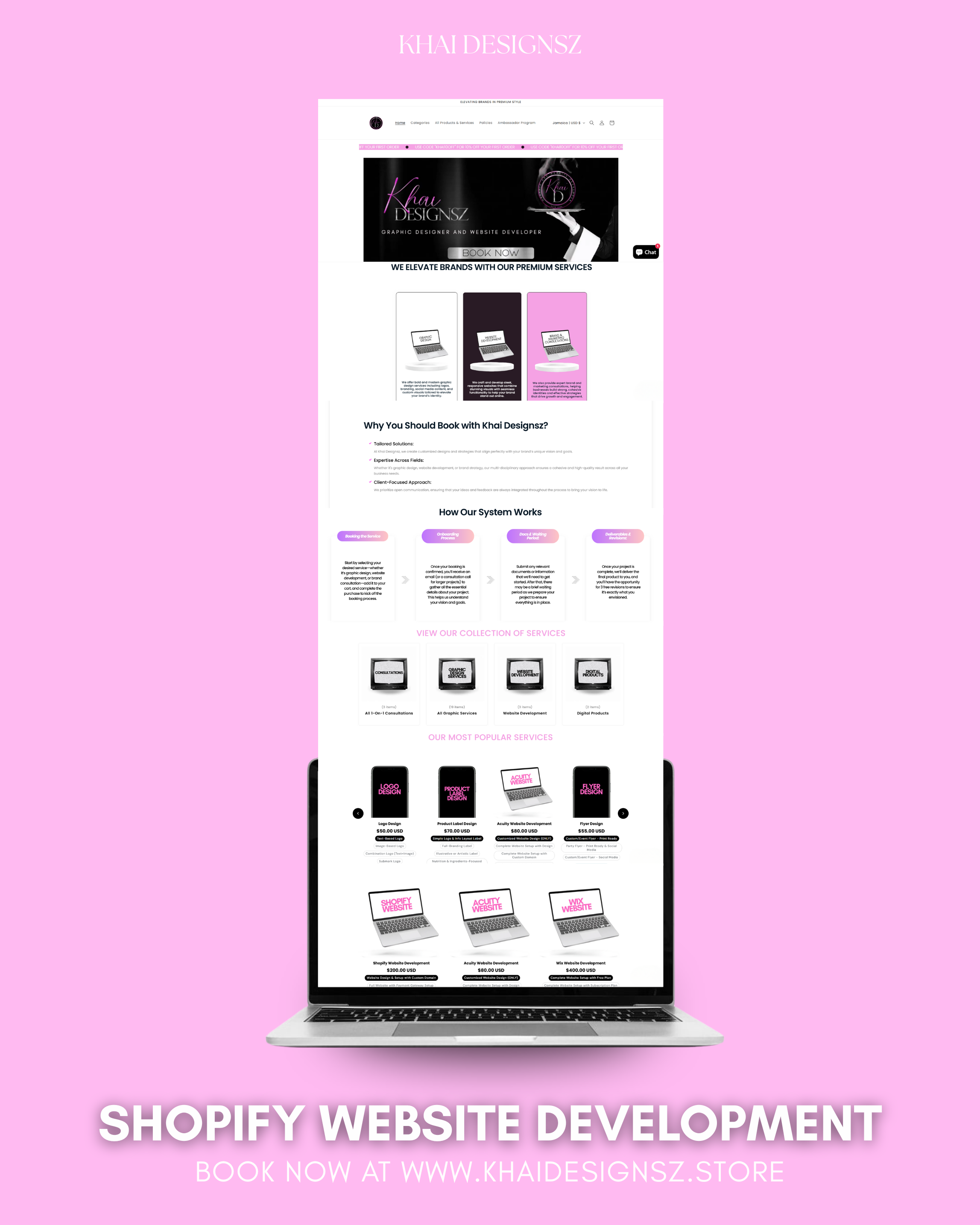 Shopify Website Design