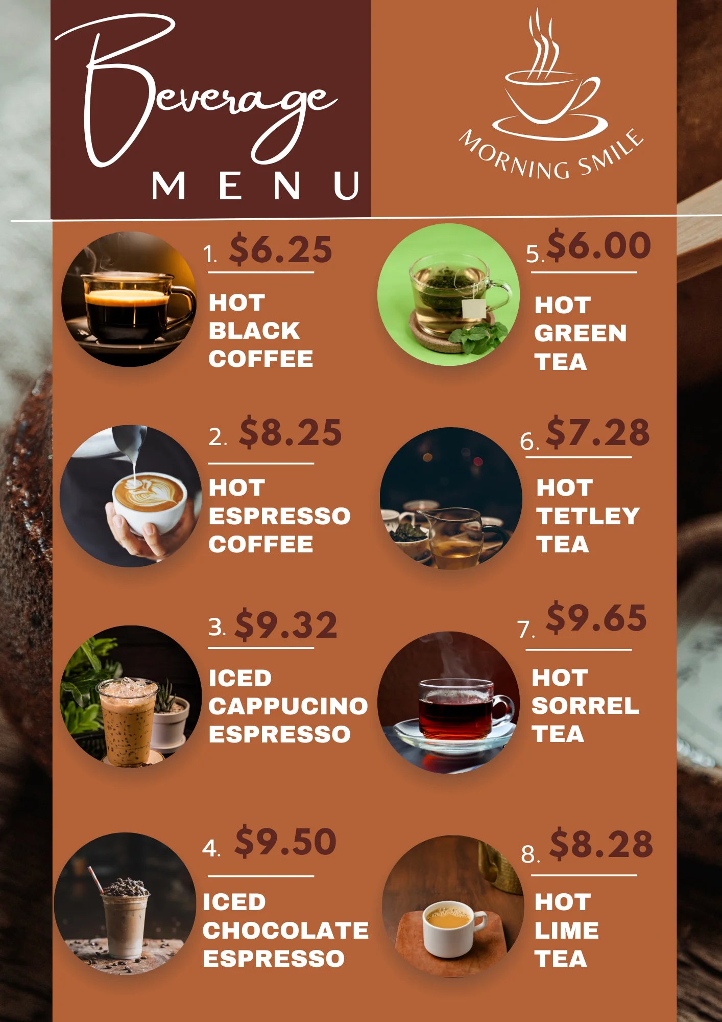 Menu Design