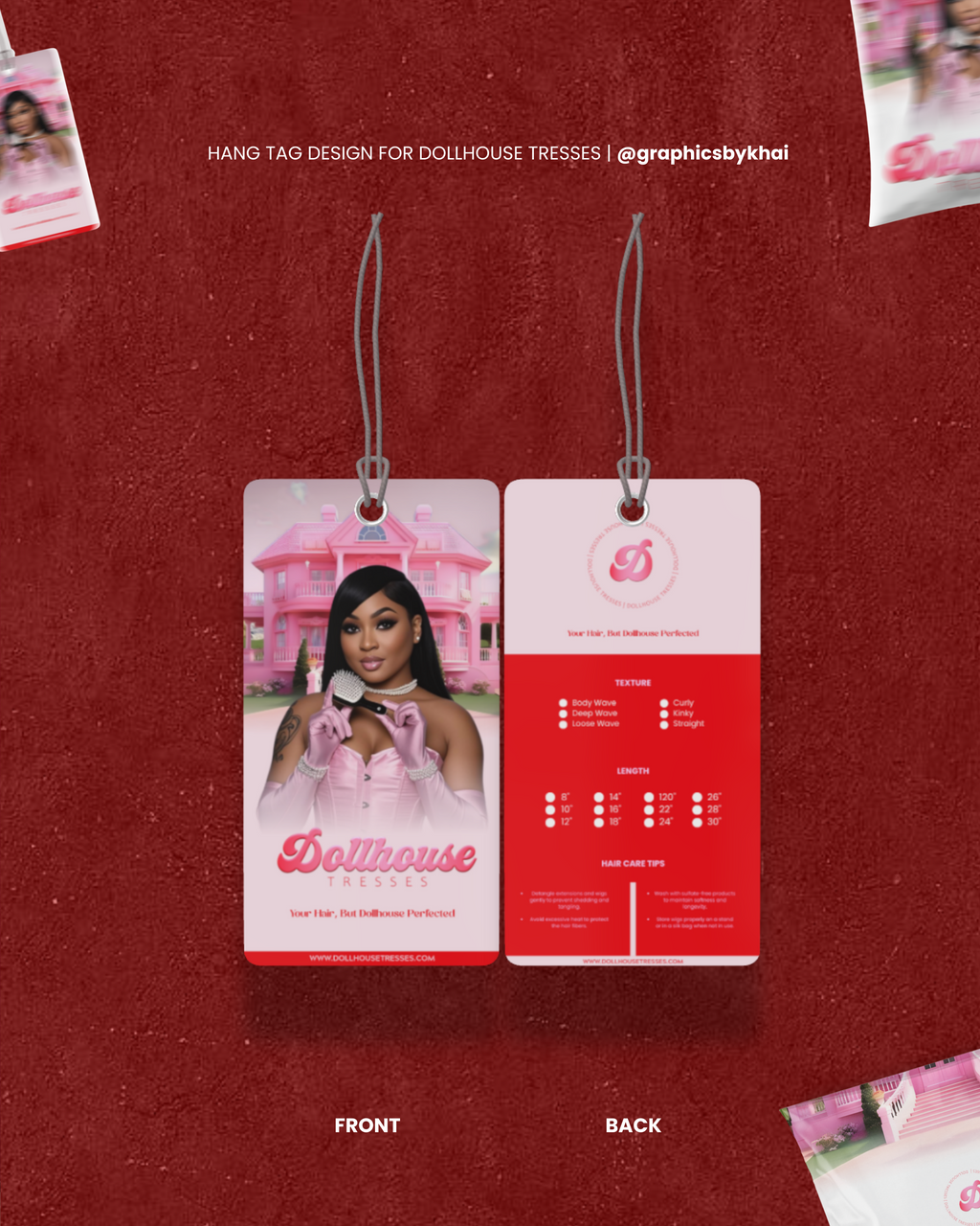 Hang Tag Label Design