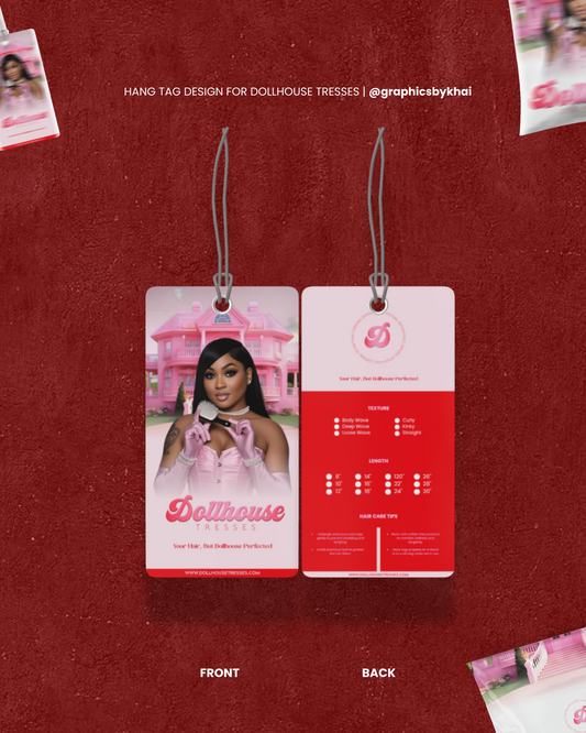 Hang Tag Label Design